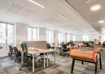 Location plateaux indépendants Paris 9 Cushman & Wakefield