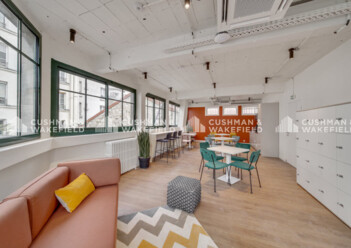 Location plateaux indépendants Paris 19 Cushman & Wakefield